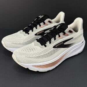 Brooks Ghost 17 Women’s Size 11 White Rose Gold 1204311B105 Running Shoes